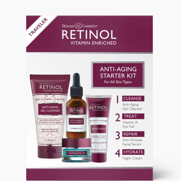 🌺 NIB Retinol Anti-Aging Traveler/Starter Kit - Picture 1 of 6